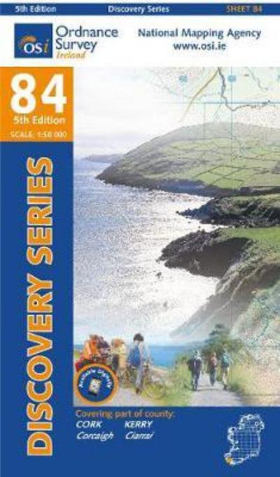 Cover for Ordnance Survey Ireland · Cork. Kerry - Discovery Series (Kort) [5 Revised edition] (2015)