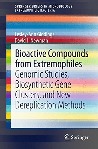Cover for Lesley-Ann Giddings · Bioactive Compounds from Extremophiles: Genomic Studies, Biosynthetic Gene Clusters, and New Dereplication Methods - Extremophilic Bacteria (Paperback Bog) [2015 edition] (2015)