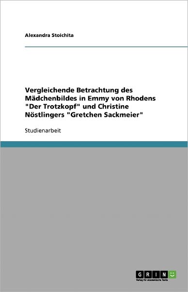Cover for Stoichita · Das Mädchenbild in Emmy von R (Book) [German edition] (2008)