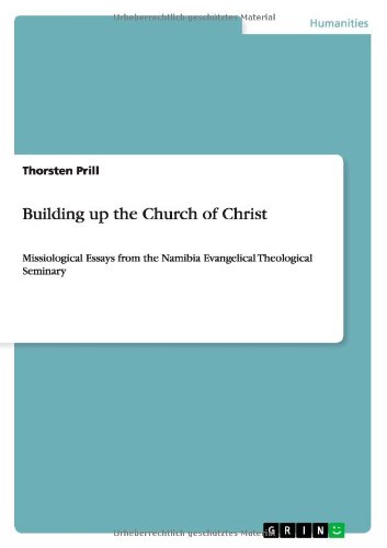 Cover for Thorsten Prill · Building up the Church of Christ: Missiological Essays from the Namibia Evangelical Theological Seminary (Paperback Book) (2010)