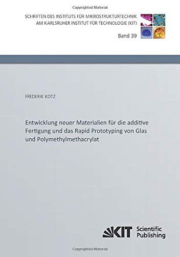 Cover for Kotz · Entwicklung neuer Materialien für (Book)