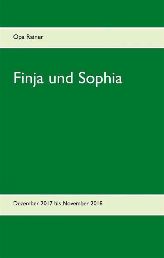Cover for Opa · Finja und Sophia (Bog)