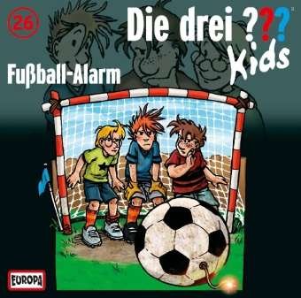 Cover for Die drei Fragezeichen-Kids.26.Fußbal.CD (Buch)