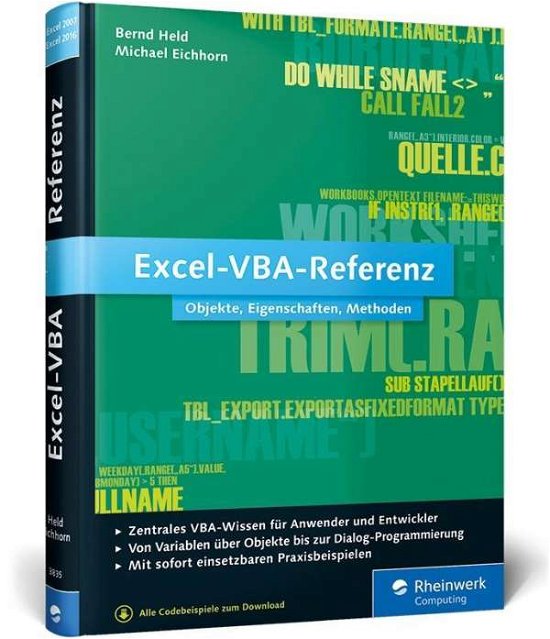 Cover for Held · Excel-VBA-Referenz (Buch)