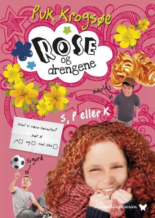 Cover for Puk Krogsøe · Sommerfugleserien: Rose og drengene (Hardcover Book) [1er édition] [Hardback] (2014)