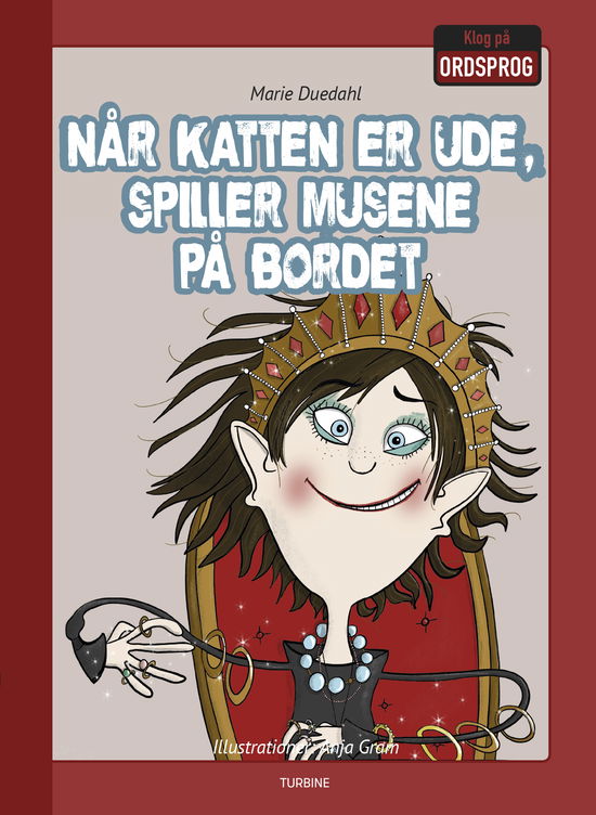 Cover for Marie Duedahl · Klog på ordsprog: Når katten er ude, spiller musene på bordet (Hardcover Book) [1st edition] (2019)