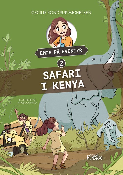 Cover for Cecilie Kondrup Michelsen · Emma på Eventyr 2: Safari i Kenya (Gebundenes Buch) [1. Ausgabe] (2023)