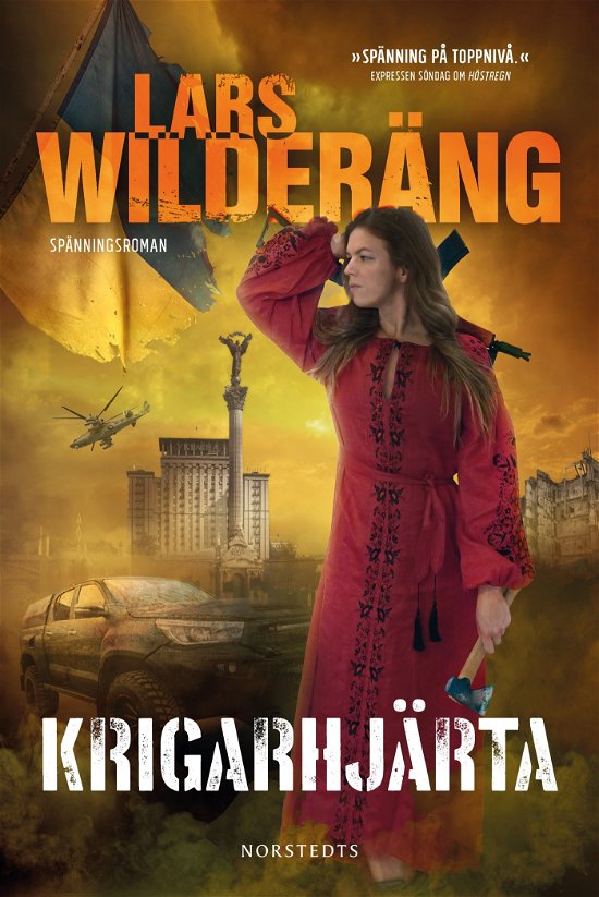 Cover for Lars Wilderäng · Krigarhjärta (Bound Book) (2024)