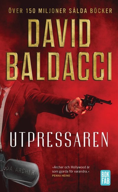 Cover for David Baldacci · Utpressaren (Paperback Book) (2023)