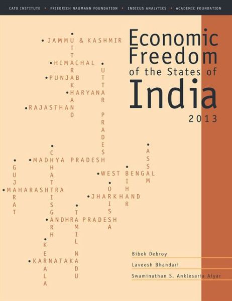 Cover for Bibek Debroy · Economic Freedom of the States of India 2013 (Paperback Book) (2014)