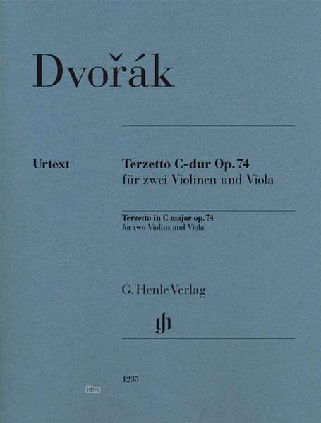 Terzetto C-dur Opus 74 für zwei - Dvorak - Books -  - 9790201812359 - 