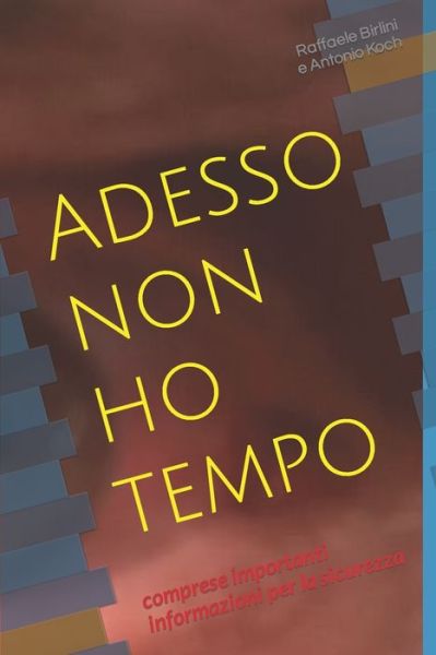 Cover for Antonio Koch · Adesso non ho tempo: comprese importanti informazioni per la sicurezza (Paperback Book) (2021)