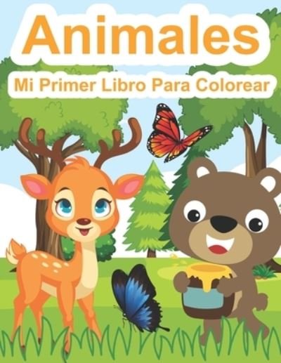 Cover for Kr Libro de Colorear · Mi Primer Libro Para Colorear Animales (Paperback Bog) (2020)