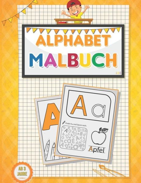 Cover for Fun To Learn Publishing · Alphabet Malbuch ABC (Paperback Book) (2020)