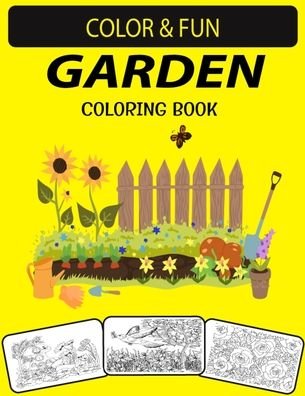 Cover for Black Rose Press House · Garden Coloring Book (Paperback Book) (2020)