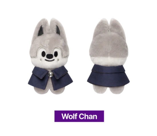 Cover for STRAY KIDS · [SKZ's MAGIC SCHOOL] Small Plush Doll (PLYS) [Small Plush edition] [Wolf Chan] (2024)
