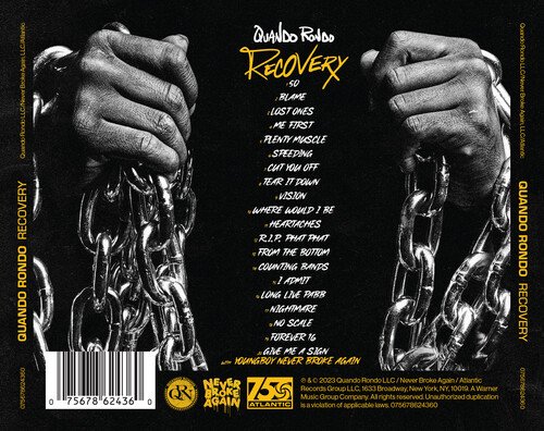 Cover for Quando Rondo · Recovery (CD) (2023)