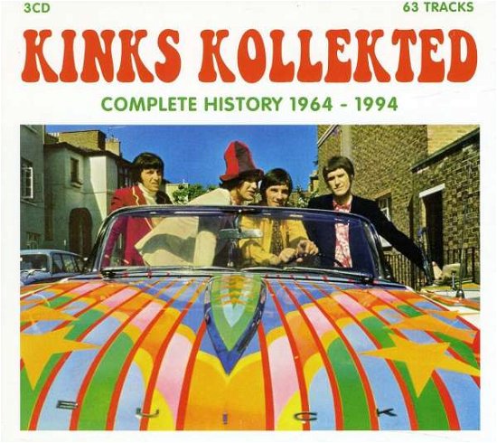 Kollekted: Complete History 1964-1994 - The Kinks - Musikk - UNIVERSAL - 0600753354360 - 11. august 2011