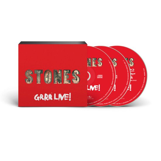 Cover for The Rolling Stones · Grrr Live! (CD/Blu-ray) (2023)