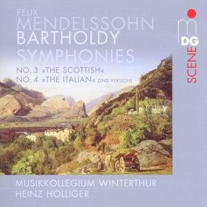 Sinfonien 3+4 (2.Version) - F. Mendelssohn-Bartholdy - Musik - MDG - 0760623166360 - 16. december 2013