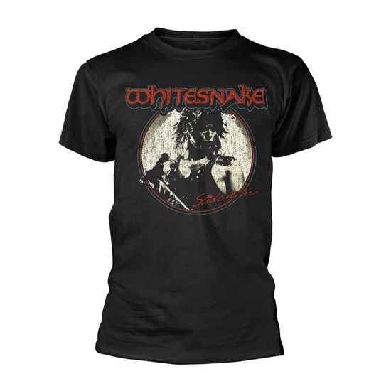 Cover for Whitesnake · Slide (T-shirt) [size XL] [Black edition] (2020)