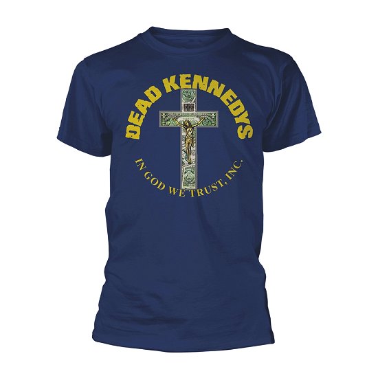Cover for Dead Kennedys · In God We Trust 2 (Navy) (Klær) [size S] (2023)