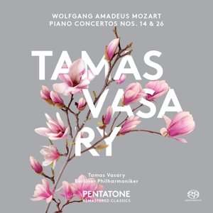 Cover for Tamas Vasary / Berlin Philharmoniker · Mozart - Piano Concertos Nos. 14 &amp; 26 (CD) (2014)