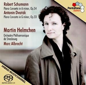 Cover for Helmchen,Martin / Albrecht,Marc / OPS · Martin Helmchen - Dvorak / Schumann (SACD) (2009)