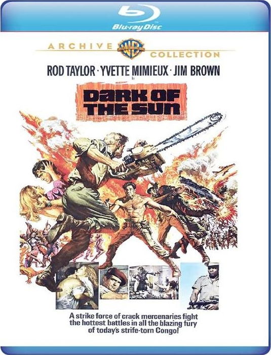 Cover for Dark of the Sun (Blu-ray) (2018)