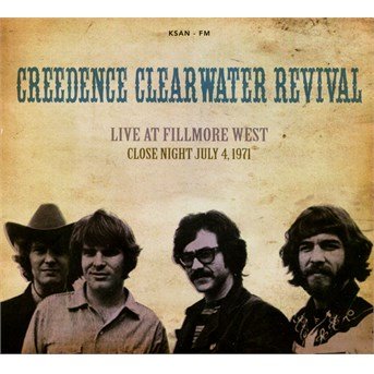 Cover for Creedence Clearwater Revival · Live at Fillmore West 4 July 1971 (CD) [Digipak] (2016)