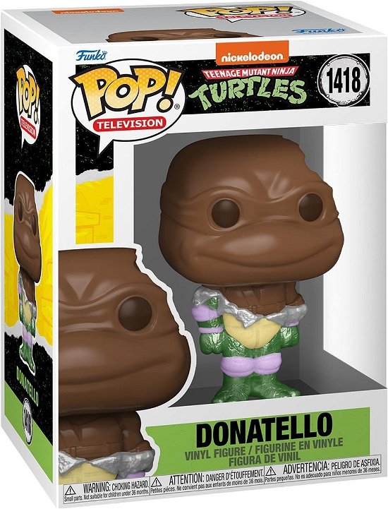 Donatello Easter Choc (Vinyl Figure 1418) - Teenage Mutant Ninja Turtles: Funko Pop! Vinyl - Koopwaar - Funko - 0889698764360 - 29 februari 2024