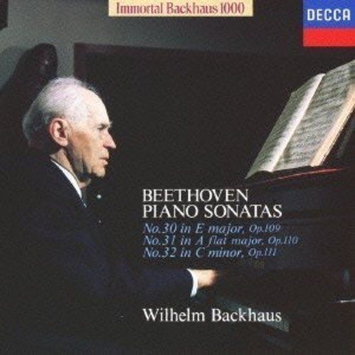 Cover for Wilhelm Bachhaus · Beethoven: Piano Sonatas 30-32 (CD) [Limited edition] (2015)