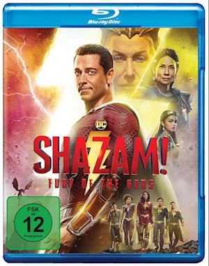 Cover for Zachary Levi,asher Angel,rachel Zegers · Shazam! Fury of the Gods (Blu-Ray) (2023)