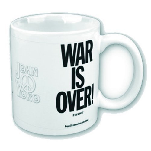 Tazza War Is Over - Lennon John & Ono Yoko - Produtos - Ambrosiana - 5055295307360 - 29 de novembro de 2010