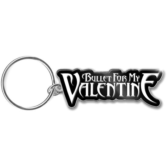 Bullet For My Valentine Keychain: Logo (Enamel In-fill) - Bullet For My Valentine - Produtos - Bravado - 5055295381360 - 