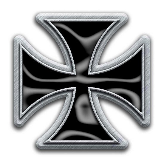 Cover for Generic · Generic Pin Badge: Iron Cross (Enamel In-Fill) (Anstecker)
