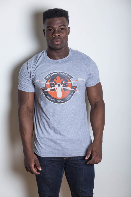 Cover for Star Wars · Star Wars: Resistance Distress Grey (T-Shirt Unisex Tg. M) (N/A) [size M] [Grey - Unisex edition]