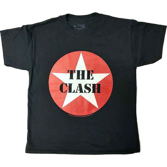 Cover for Clash - The · The Clash Kids T-Shirt: Classic Star (9-10 Years) (T-shirt) [size 9-10yrs] [Black - Kids edition]