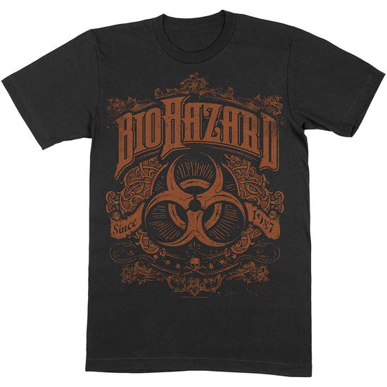 Cover for Biohazard · Biohazard Unisex T-Shirt: Since 1987 (T-shirt) [size M] [Black - Unisex edition]