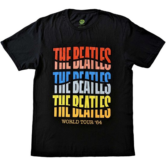 Cover for The Beatles · The Beatles Unisex T-Shirt: Colour Wave (T-shirt) [size S]