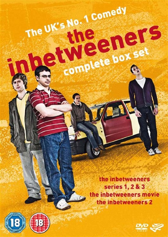 Cover for The Inbetweeners Complete Collection · The Inbetweeners Complete Collection - Series and Films (DVD) (2015)