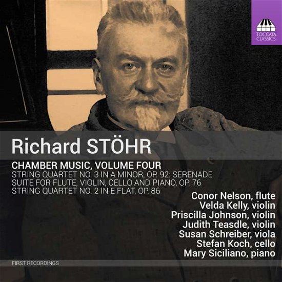Richard Stohr: Chamber Music. Volume Four - Nelson / Kelly / Johnson/+ - Musik - TOCCATA CLASSICS - 5060113445360 - 17. januar 2020