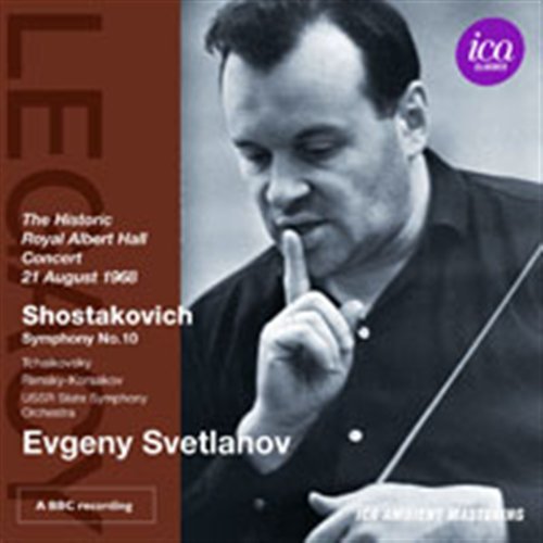 Legacy: Evgeny Svetlanov - Shostakovich / Ussr State Symphony Orchestra - Music - ICA Classics - 5060244550360 - October 25, 2011