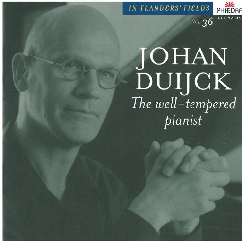 Cover for Johan Duijck · In Flanders Fields 36: The Well Tempered Pianist (CD) (2019)