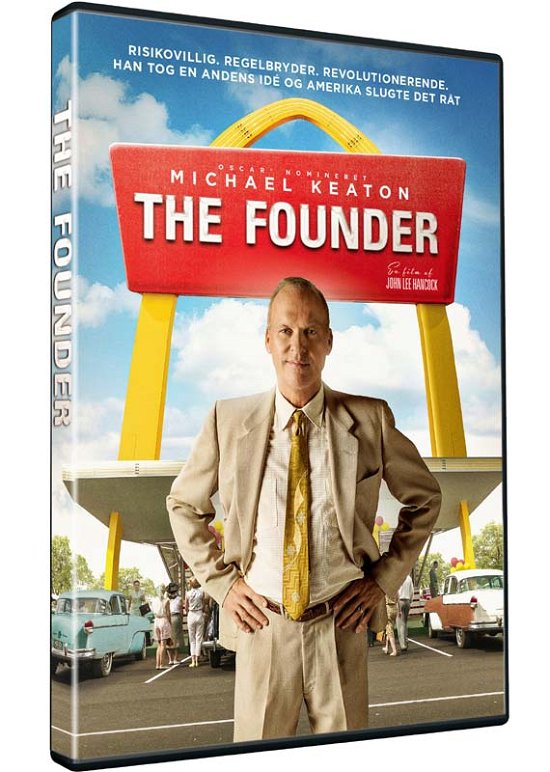 Cover for Michael Keaton · The Founder (DVD) (2017)