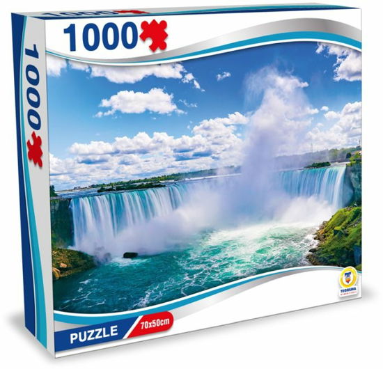 Cover for Teorema: Puzzle Cascate Del Niagara 1000 Pz 70x50cm · Teorema: Puzzle Cascate Del Niagara 1000 Pz 70x50cm - Box (Legetøj)