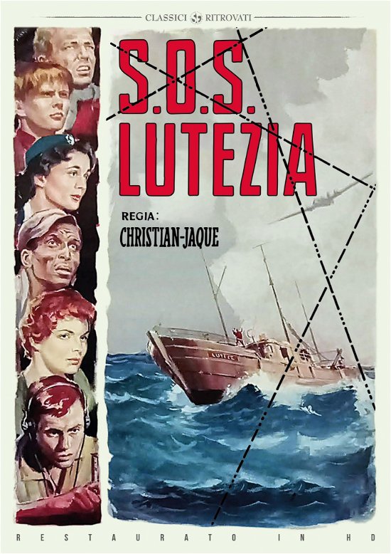 Cover for S.o.s. Lutezia (Restaurato in · S.O.S. Lutezia (Restaurato In Hd) (DVD) (2022)