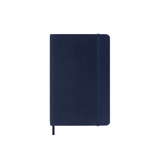 Cover for Moleskine · Moleskine 2025 12-Month Weekly Pocket Softcover Notebook: Sapphire Blue (Paperback Book) (2024)