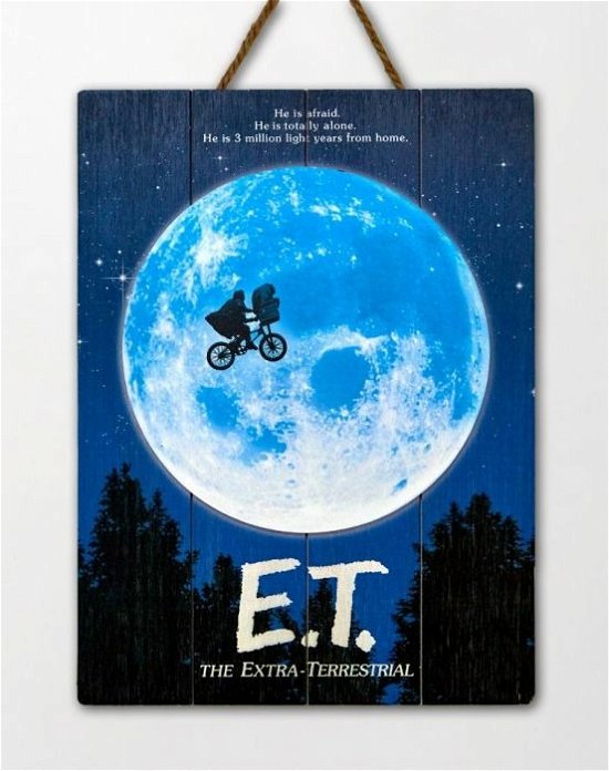 Cover for P.Derive · E.T. - Art - 3D WoodArts Poster 30x40cm (Spielzeug)
