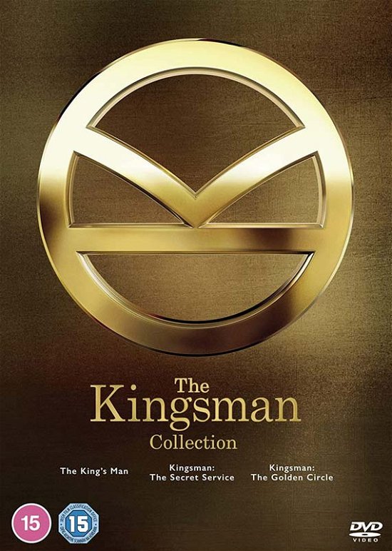 Cover for Kingsman 3 Movie Collection · Kingsman Trilogy (DVD) (2022)